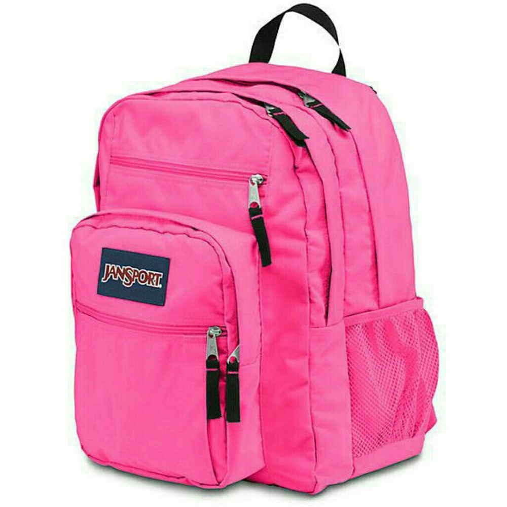 🎀fluorescent  PINK💖 BIG STUDENT🎒